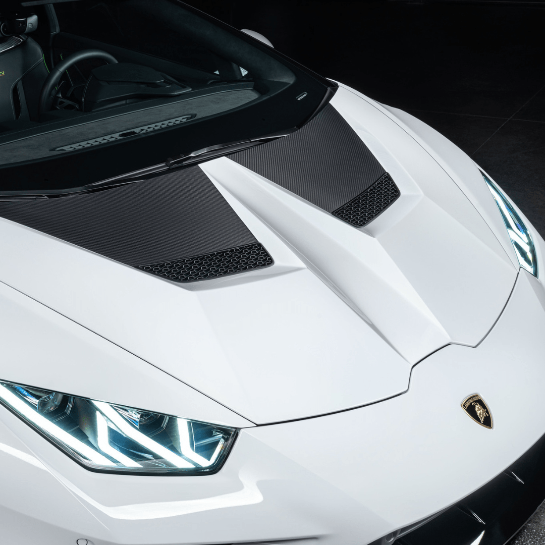Vorsteiner 1013LOV Lamborghini Huracan Performante Vicenza Edizione Aero Bonnet (2x2 Gloss Carbon) Supercar Parts UK
