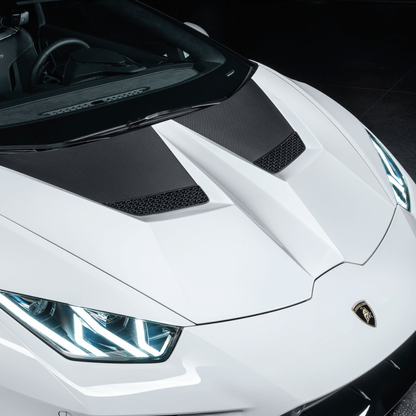 Vorsteiner 1013LOV Lamborghini Huracan Performante Vicenza Edizione Aero Bonnet (2x2 Gloss Carbon) Supercar Parts UK