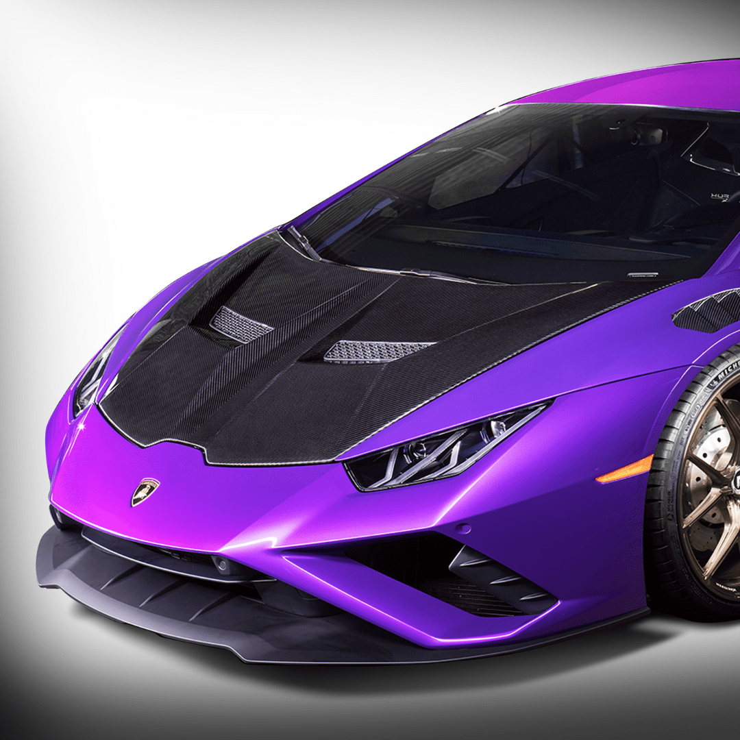 Vorsteiner 1013LOV Lamborghini Huracan Performante Vicenza Edizione Aero Bonnet (2x2 Gloss Carbon) Supercar Parts UK