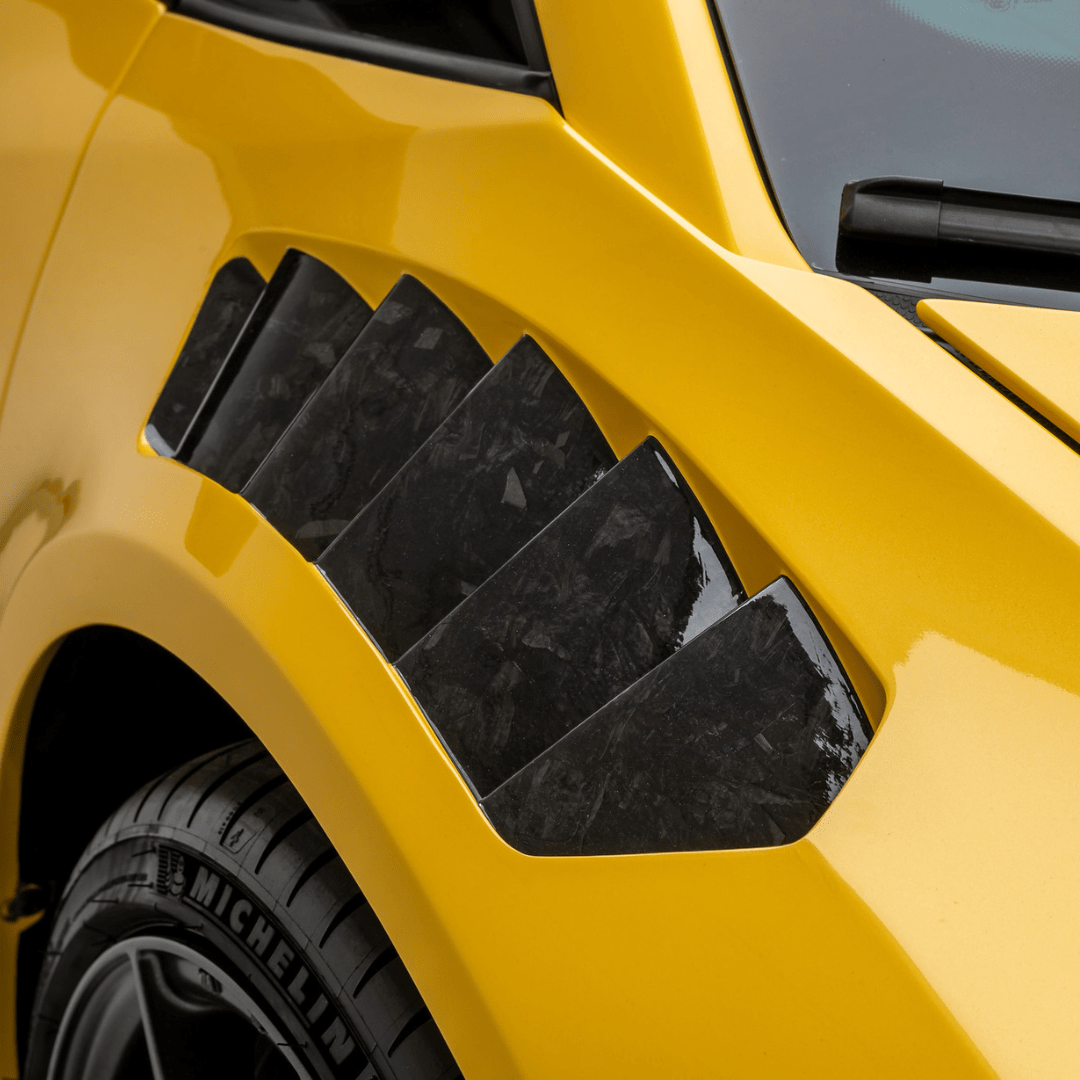 Vorsteiner 1040LOV Lamborghini Huracan Performante Vicenza Edizione Aero Front Fenders w/Integrated Vents and Splash Shields (Carbon Matrix) Supercar Parts UK