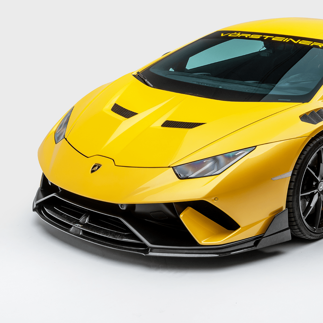 Vorsteiner 1020LOV Lamborghini Huracan Performante Vicenza Edizione Aero Front Spoiler (Carbon Matrix) Supercar Parts UK