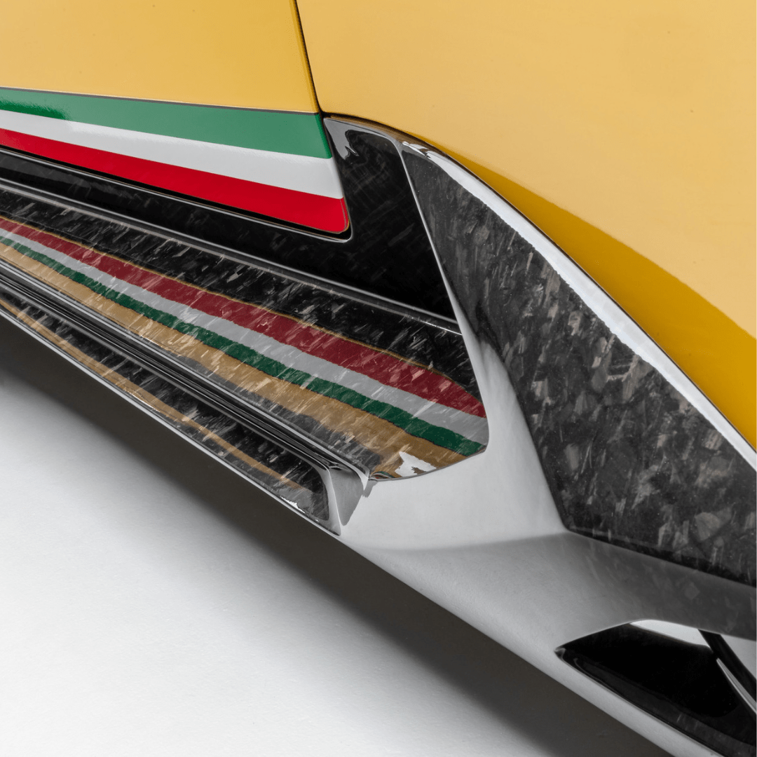 Vorsteiner 1030LOV Lamborghini Huracan Performante Vicenza Edizione Aero Side Blades (Carbon Matrix) Supercar Parts UK