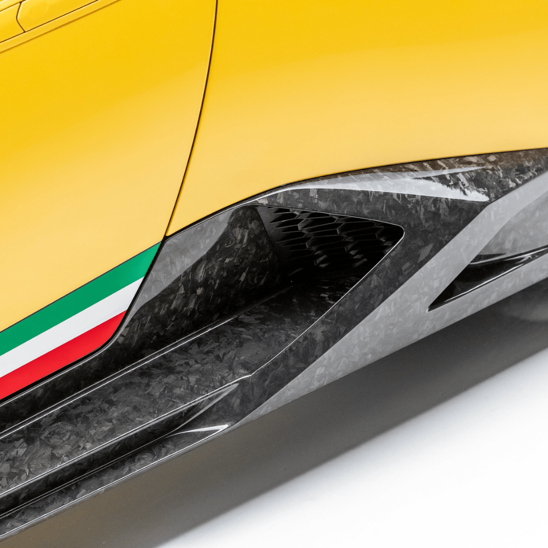 Vorsteiner 1030LOV Lamborghini Huracan Performante Vicenza Edizione Aero Side Blades (Carbon Matrix) Supercar Parts UK