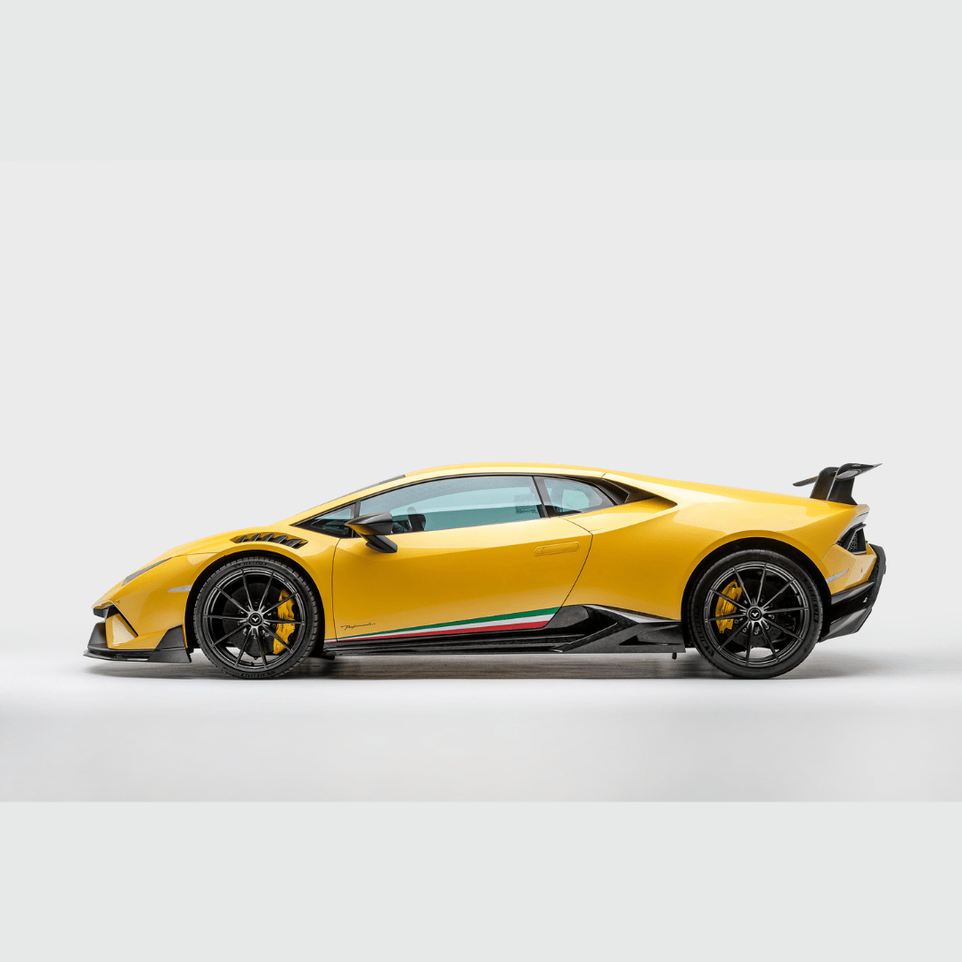 Vorsteiner 1030LOV Lamborghini Huracan Performante Vicenza Edizione Aero Side Blades (Carbon Matrix) Supercar Parts UK