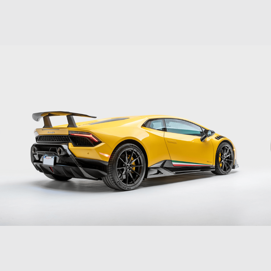 Vorsteiner 1030LOV Lamborghini Huracan Performante Vicenza Edizione Aero Side Blades (Carbon Matrix) Supercar Parts UK