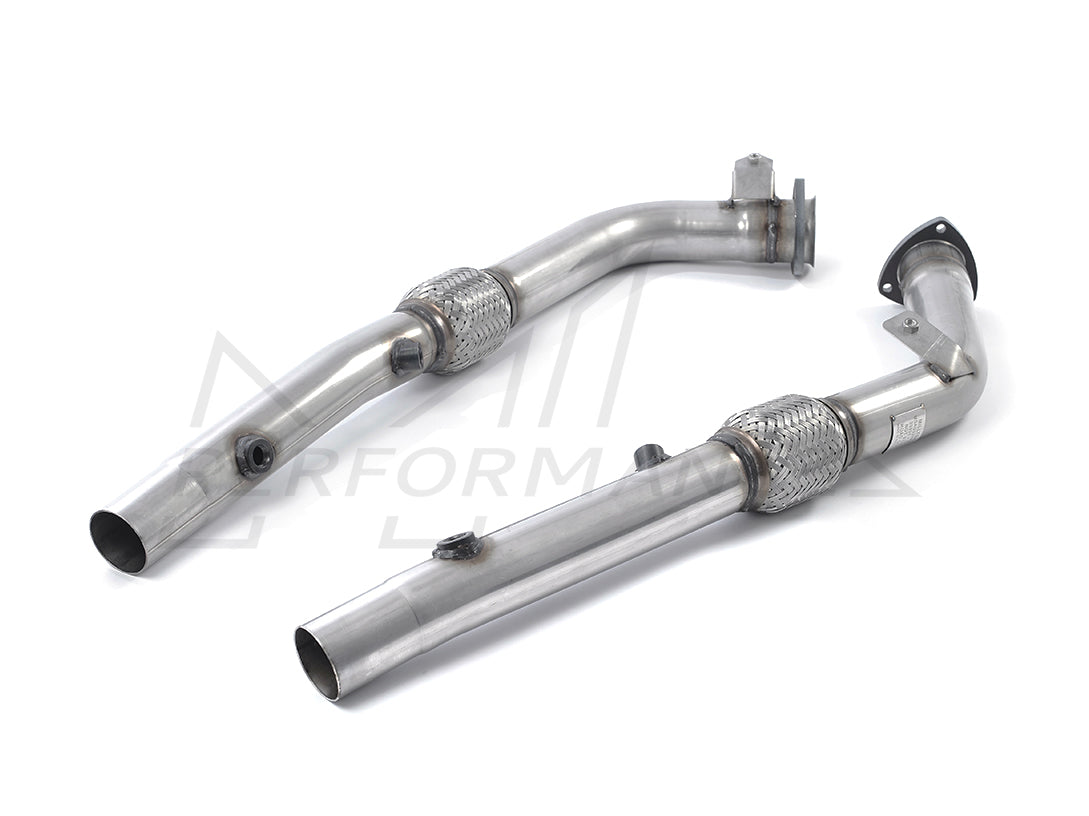 MillTek Audi B8 RS4 4.2 FSI Quattro Avant Cat Replacement Pipes - Supercar Parts UK