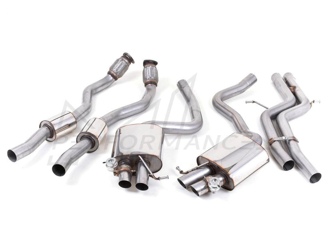 MillTek Audi B8 RS5 Coupe Cat-Back Exhaust - Supercar Parts UK