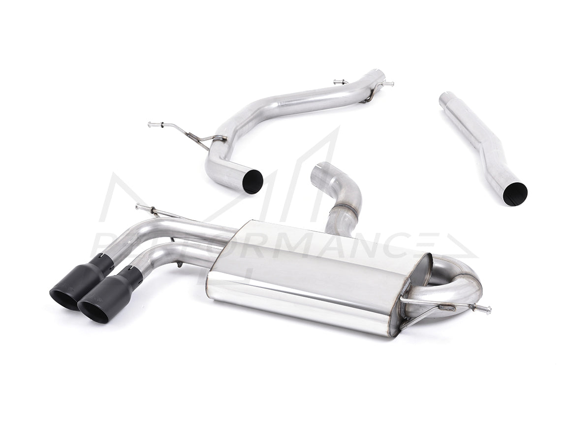 MillTek Volkswagen Audi DPF-Back Exhaust (Inc. 8P A3 & MK6 Golf GTD) - Supercar Parts UK