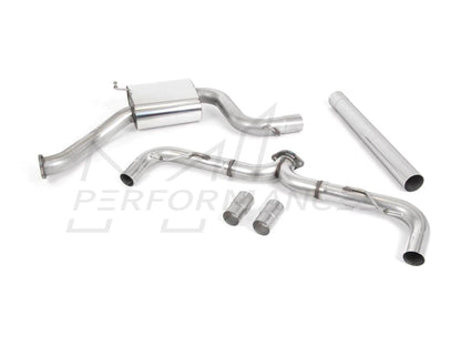 MillTek Volkswagen Golf MK7.5 GTi Cat-Back Exhaust (Performance Pack Models & GPF/OPF Equipped Models) - Supercar Parts UK