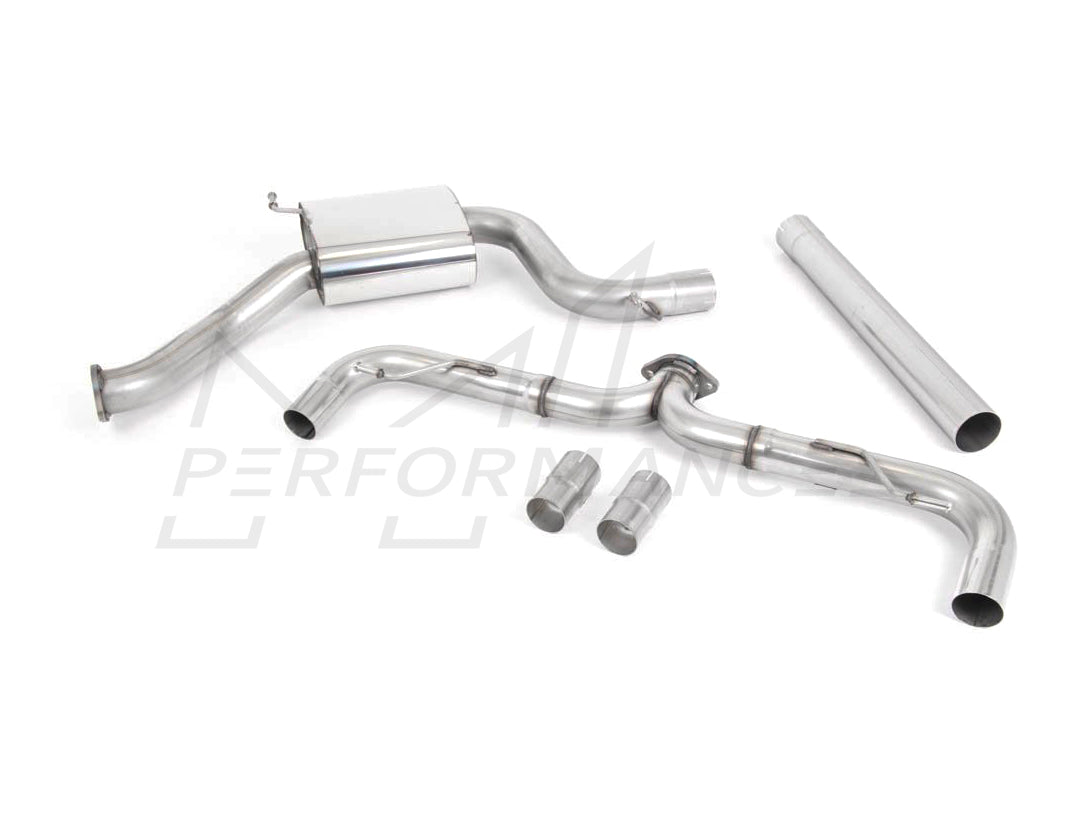 MillTek Volkswagen Golf MK7.5 GTi Cat-Back Exhaust (Non-Performance Models & Non-GPF Equipped Models) - Supercar Parts UK