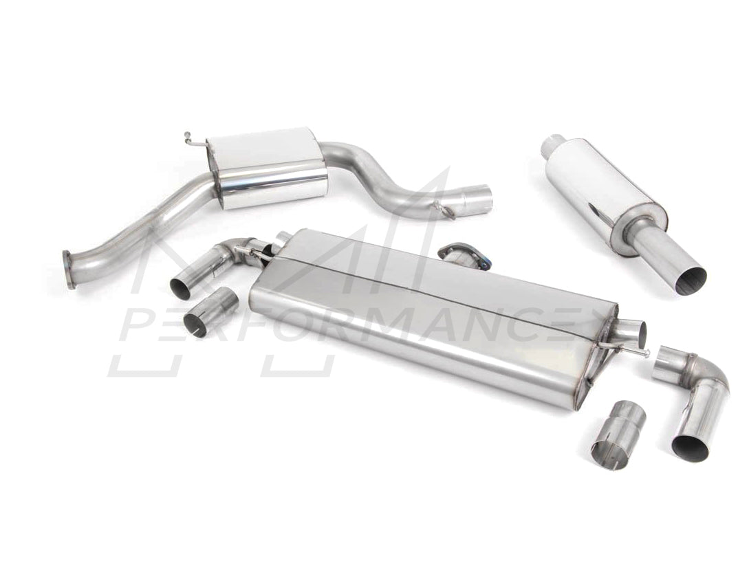 MillTek Volkswagen Golf MK7.5 GTi Cat-Back Exhaust (Performance Pack Models & Non OPF/GPF Equipped Models)