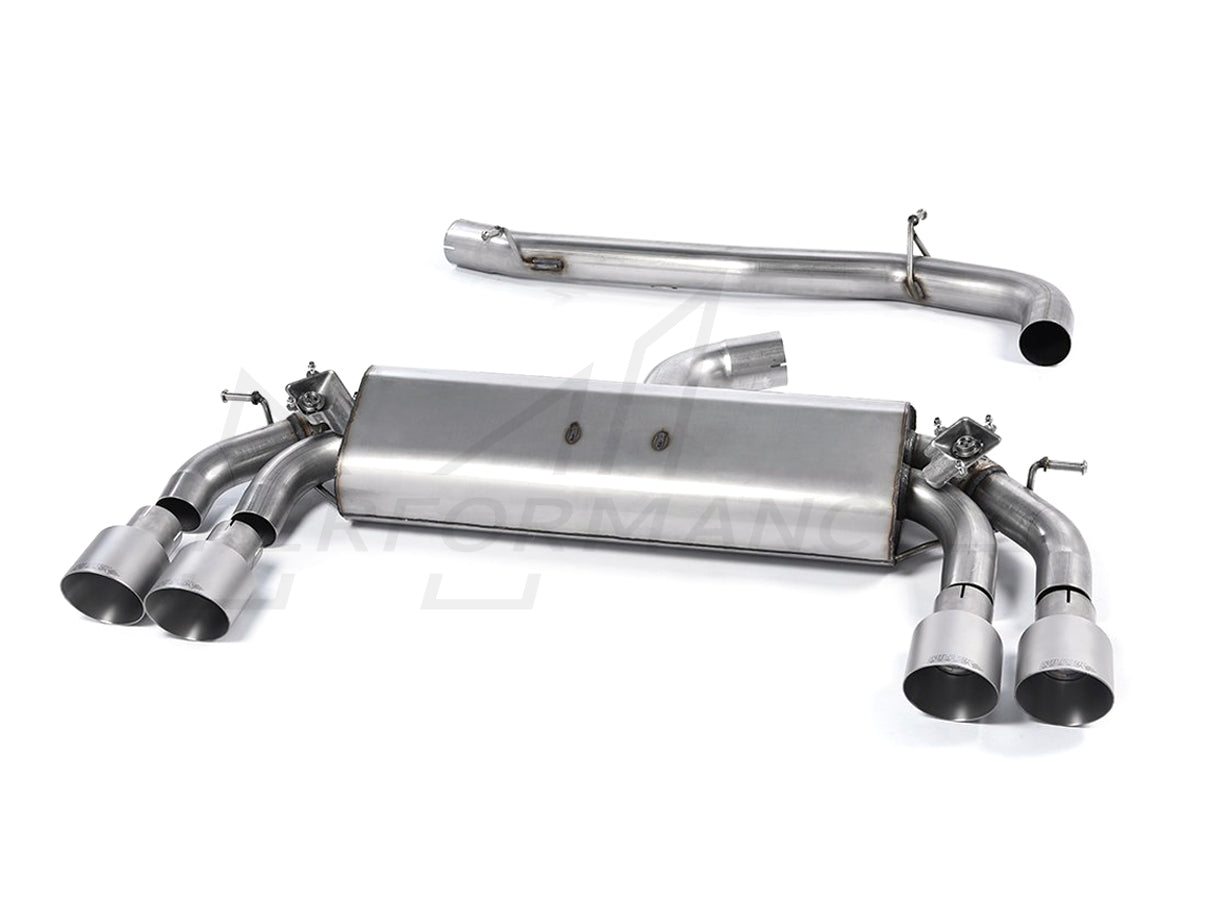 MillTek Volkswagen Golf Mk7.5 R Cat-Back Exhaust 2.0 TSI 300PS (GPF Equipped Models Only) - Supercar Parts UK