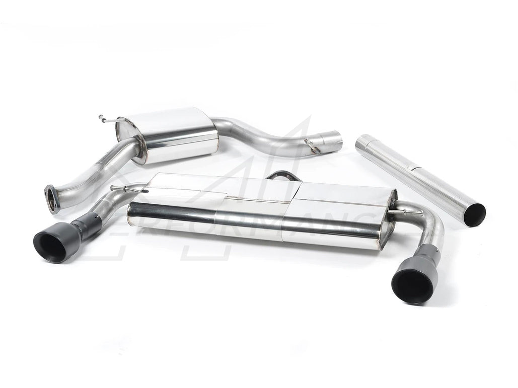 MillTek Volkswagen MK7 Golf GTI Resonated Cat-Back Exhaust - Supercar Parts UK