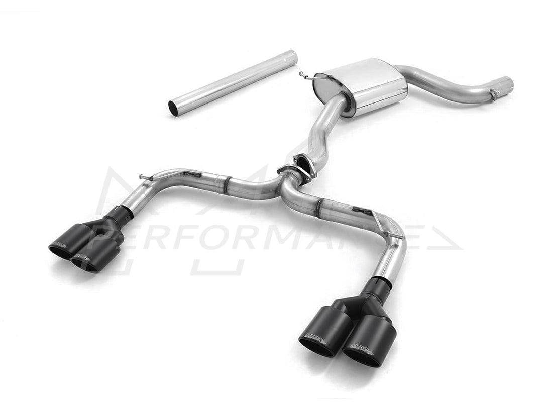 MillTek Volkswagen MK7 Golf GTI Resonated Cat-Back Exhaust - Supercar Parts UK