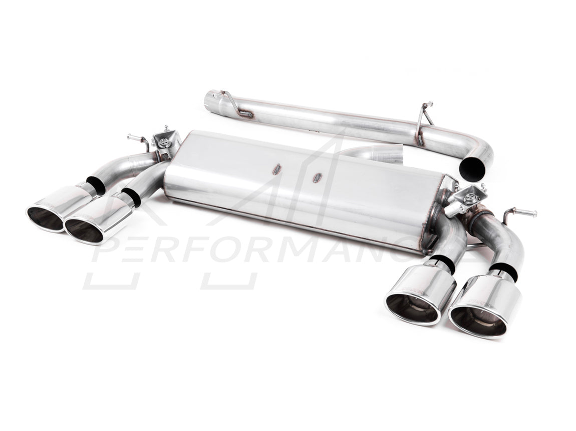 MillTek Volkswagen MK7 & MK7.5 Golf R Cat-Back Exhaust (Non-GPF Equipped Models Only) - Supercar Parts UK