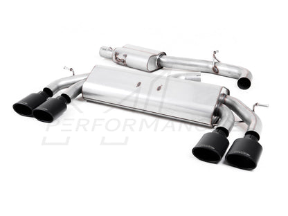 MillTek Volkswagen MK7 & MK7.5 Golf R Cat-Back Exhaust (Non-GPF Equipped Models Only) - Supercar Parts UK