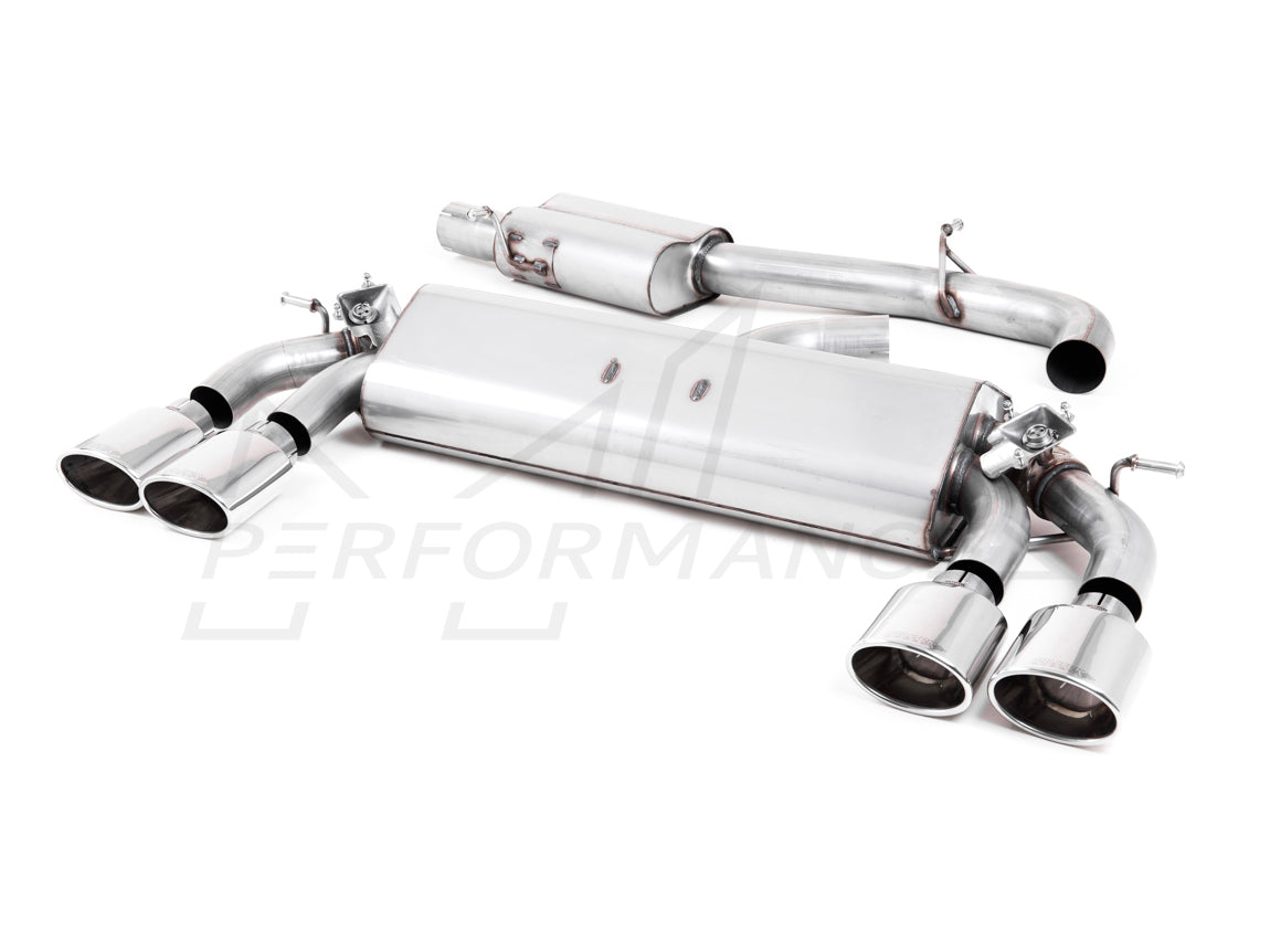 MillTek Volkswagen MK7 & MK7.5 Golf R Cat-Back Exhaust (Non-GPF Equipped Models Only) - Supercar Parts UK