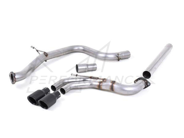 MillTek Volkswagen Golf MK7 GTD 2.0 TDI 185PS Cat-Back Exhaust - Supercar Parts UK