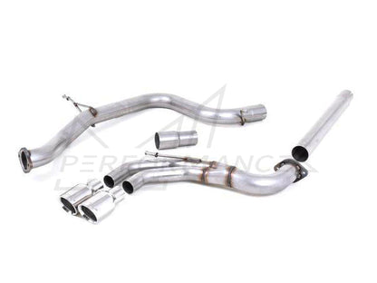 MillTek Volkswagen Golf MK7 GTD 2.0 TDI 185PS Cat-Back Exhaust - Supercar Parts UK