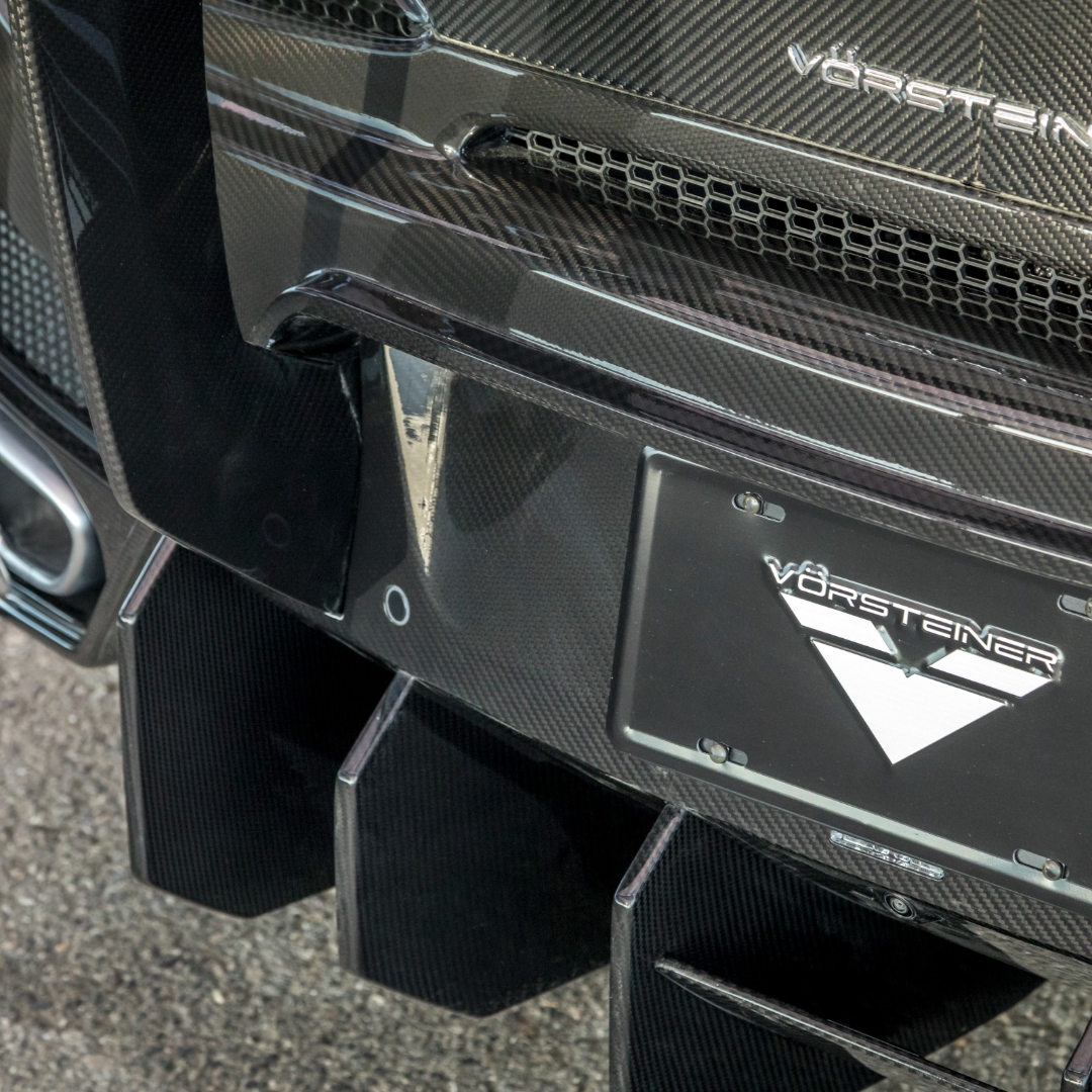 Vorsteiner MVR1370 Mclaren 570S VX Aero Wing Blade Carbon Fiber w/ Carbon Fiber Uprights Supercar Parts UK
