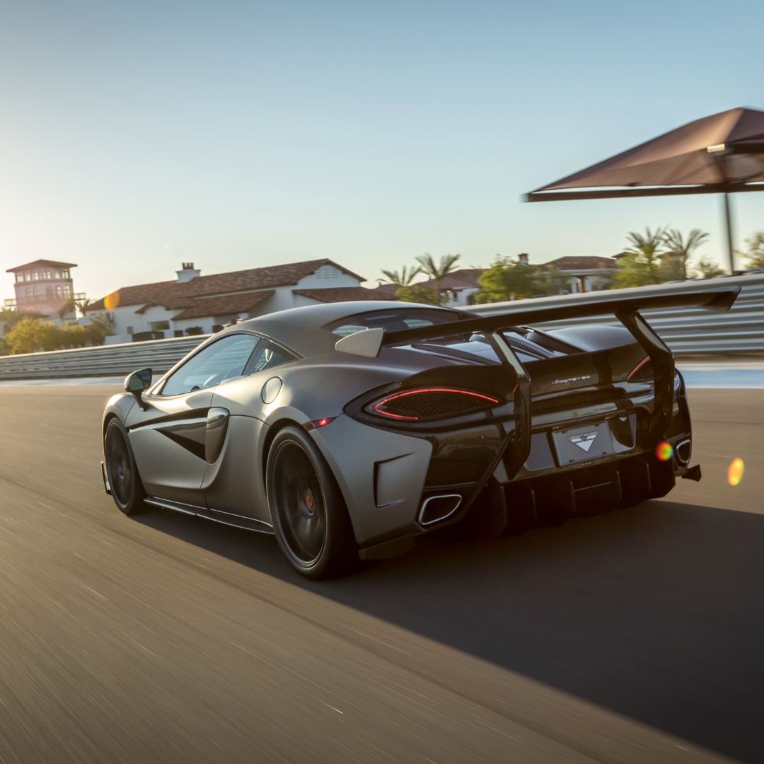 Vorsteiner MVR1370 Mclaren 570S VX Aero Wing Blade Carbon Fiber w/ Carbon Fiber Uprights Supercar Parts UK