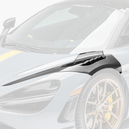 Vorsteiner MVS2090 McLaren 720S Coupe Silverstone Edition Aero Front Fenders w/ Integrated Vents. Supercar Parts UK