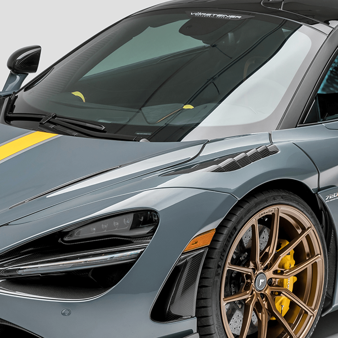 Vorsteiner MVS2090 McLaren 720S Coupe Silverstone Edition Aero Front Fenders w/ Integrated Vents. Supercar Parts UK