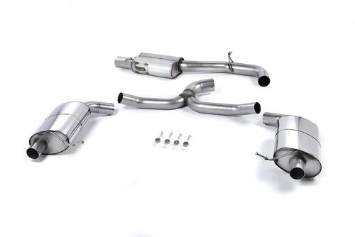 MillTek Volkswagen MK7 Golf R Resonated Cat-Back Exhaust - Supercar Parts UK