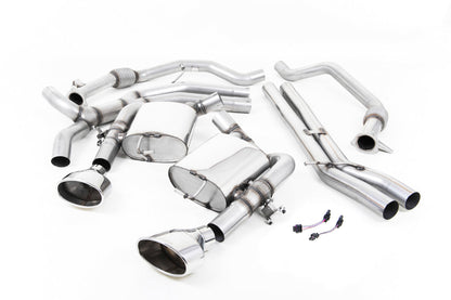 MillTek Audi B9 RS5 2.9 V6 Turbo Coupe Cat-Back Exhuast - Supercar Parts UK