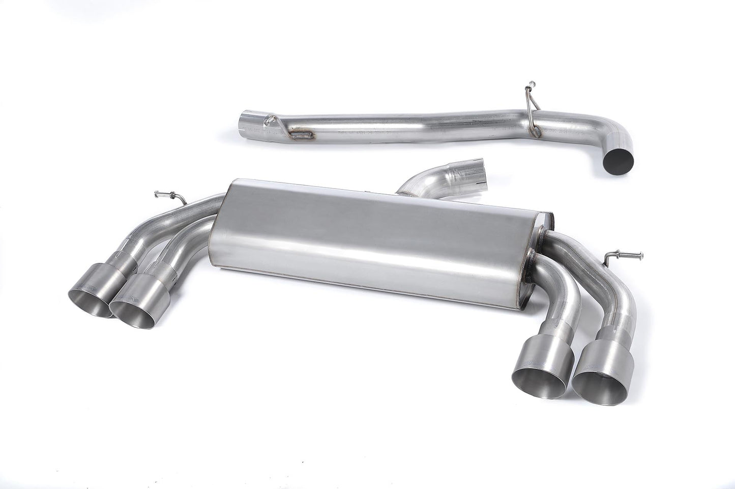 MillTek Volkswagen Golf MK7 R 2.0 TSI 300PS Cat-Back Exhaust - Supercar Parts UK