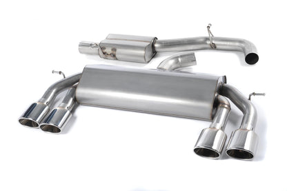 MillTek Volkswagen Golf MK7 R 2.0 TSI 300PS Cat-Back Exhaust - Supercar Parts UK
