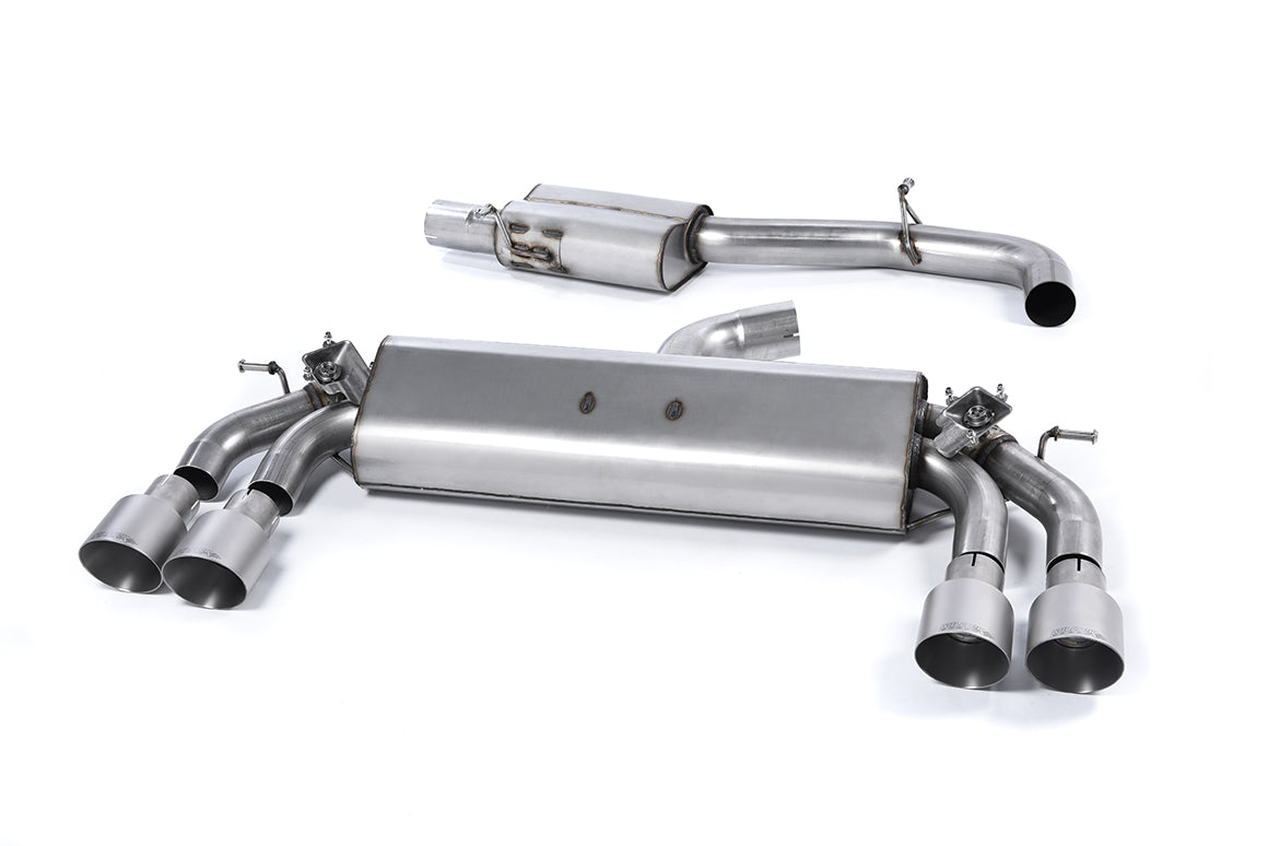 MillTek Volkswagen Golf MK7 R 2.0 TSI 300PS Cat-Back Exhaust - Supercar Parts UK
