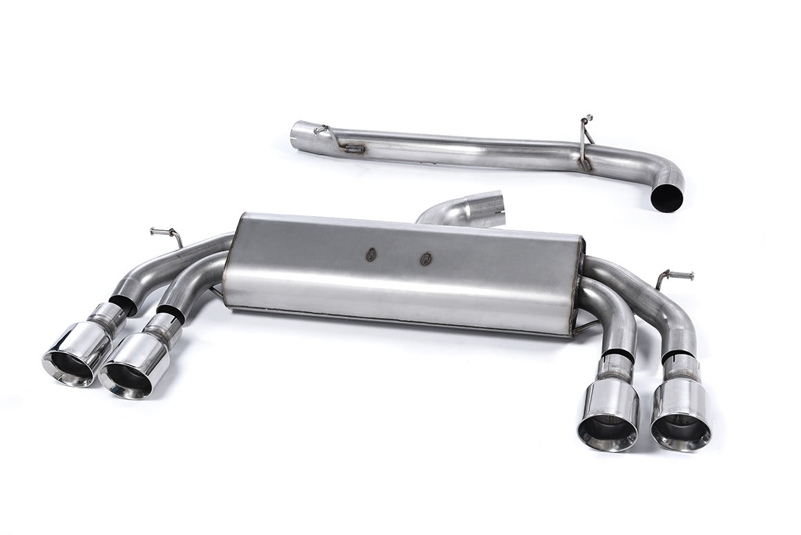 MillTek Volkswagen Golf MK7 R 2.0 TSI 300PS Cat-Back Exhaust - Supercar Parts UK