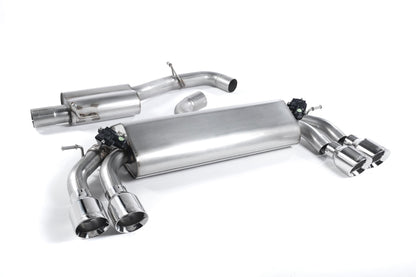 MillTek Volkswagen Golf MK7 R 2.0 TSI 300PS Cat-Back Exhaust - Supercar Parts UK