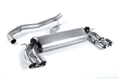 MillTek Volkswagen Golf MK7 R 2.0 TSI 300PS Cat-Back Exhaust - Supercar Parts UK