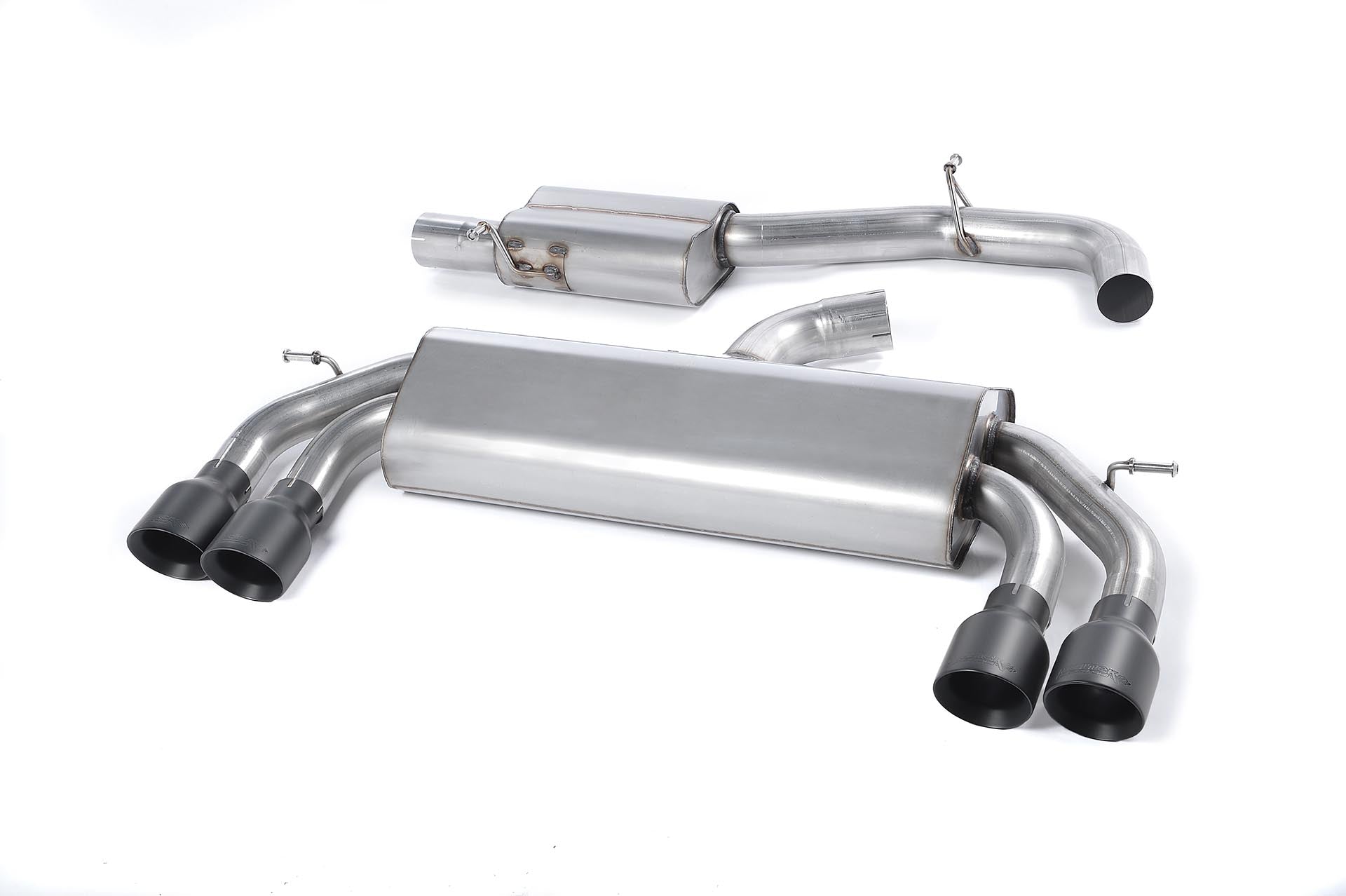 MillTek Volkswagen Golf MK7 R 2.0 TSI 300PS Cat-Back Exhaust - Supercar Parts UK