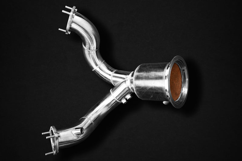 Capristo 02PO07703013 Porsche 536 Cayenne 3.0T/E-Hybrid (19+) 100 Cell Sports Cat Downpipes 