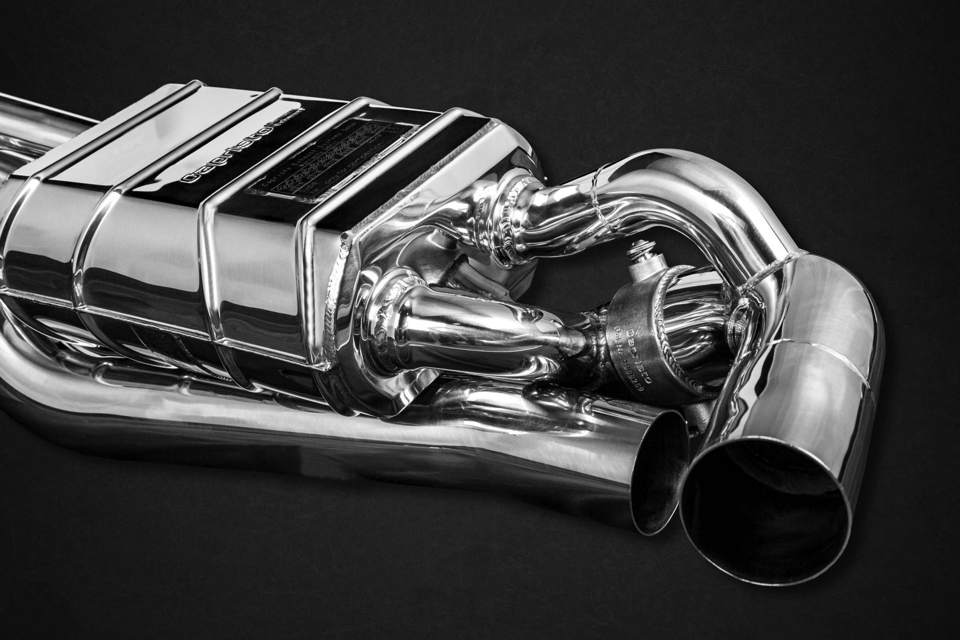Capristo 02PO11503015 Porsche 992 Valved Exhaust incl. 250 Cell Sport Cats (CES3 Version) 