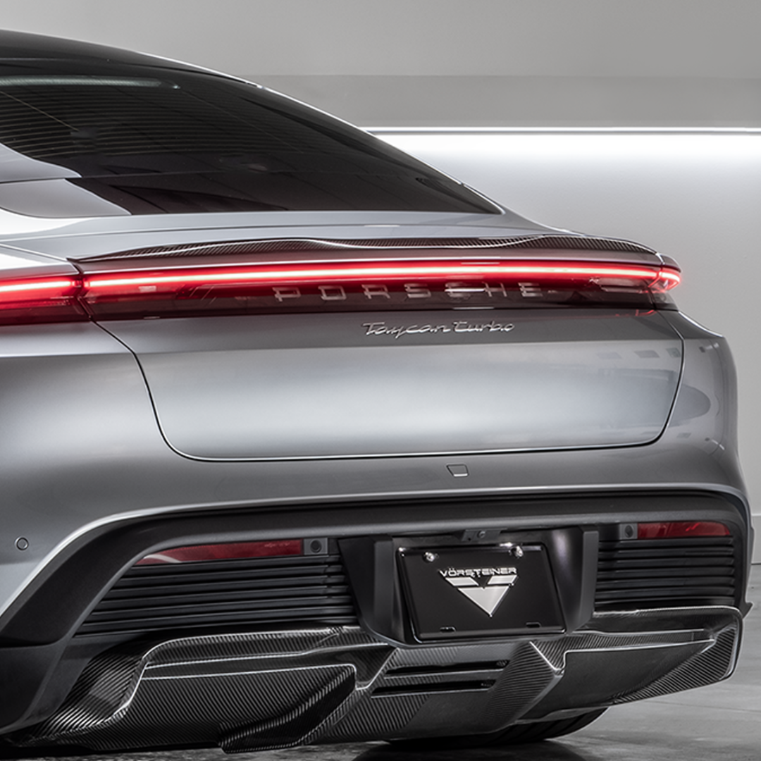 Vorsteiner POV3060 Porsche Taycan Turbo/Turbo S Decklid Spoiler Supercar Parts UK