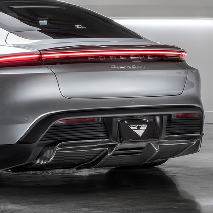 Vorsteiner POV3050 Porsche Taycan Turbo/Turbo S Rear Diffuser Supercar Parts UK