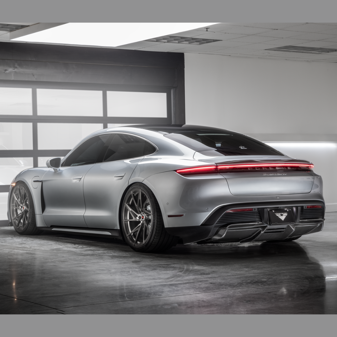 Vorsteiner POV3050 Porsche Taycan Turbo/Turbo S Rear Diffuser Supercar Parts UK