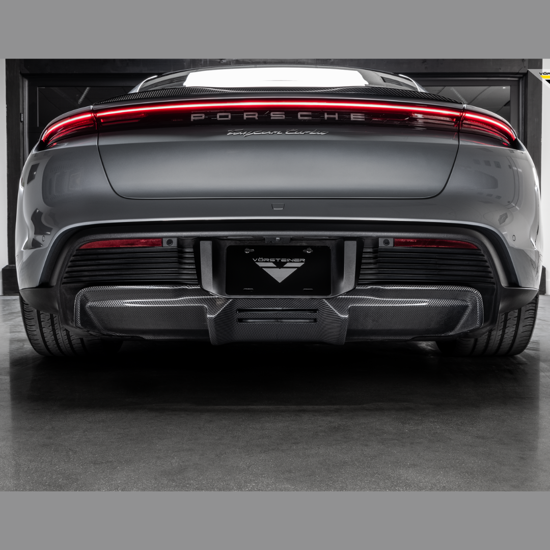 Vorsteiner POV3050 Porsche Taycan Turbo/Turbo S Rear Diffuser Supercar Parts UK