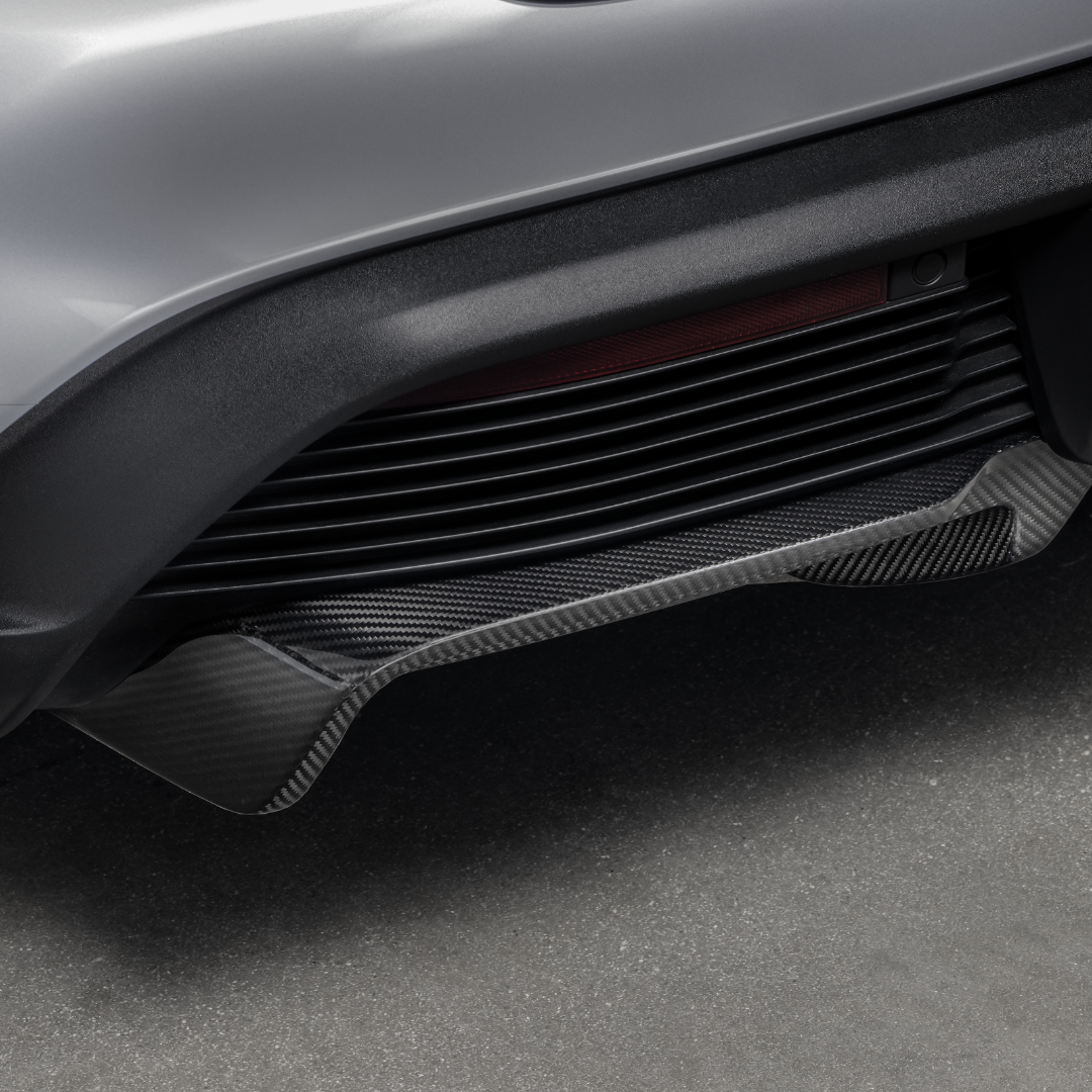 Vorsteiner POV3050 Porsche Taycan Turbo/Turbo S Rear Diffuser Supercar Parts UK