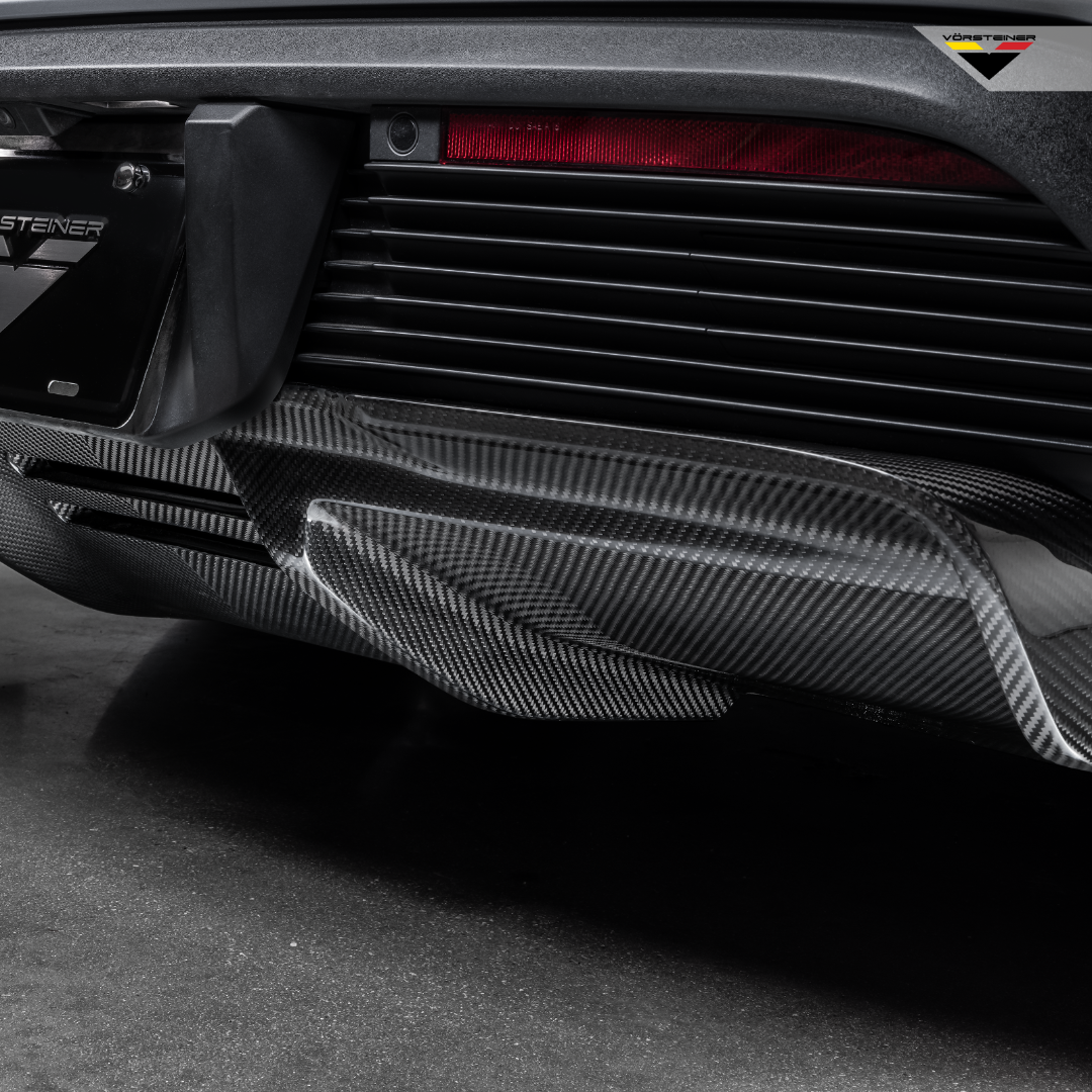 Vorsteiner POV3050 Porsche Taycan Turbo/Turbo S Rear Diffuser Supercar Parts UK