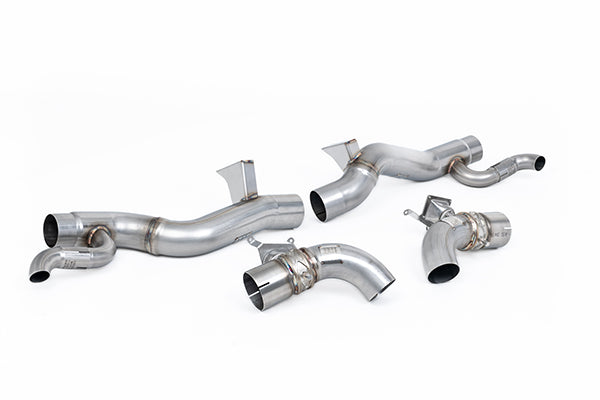 Milltek SSXPO194 Porsche T304 Stainless OPF/GPF Back System - Valved (Works With Factory Pse Equipped Vehicles) (Inc. 911)