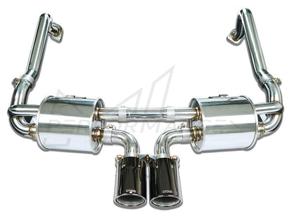 Stone Exhaust Porsche 982 718 Cayman S/GTS & Boxster S/GTS Cat-Back Valvetronic Exhaust System (2.0T & 2.5T)