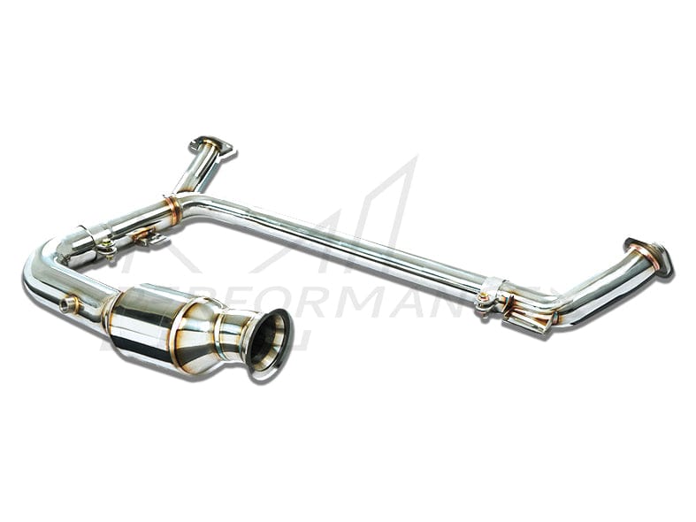 Stone Exhaust Porsche 982 718 Cayman Boxster S/GTS Eddy Catalytic Downpipe (2.0T & 2.5T)