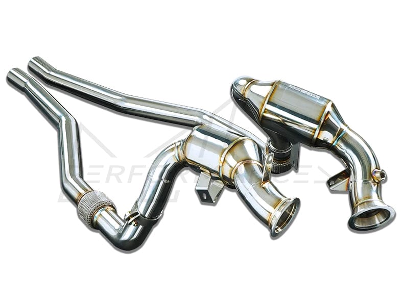 Stone Exhaust Porsche 95B Eddy Catalytic Downpipe (Inc. Macan S 3.0T & Macan Turbo 3.6T)