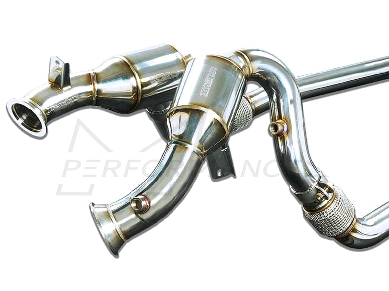 Stone Exhaust Porsche 95B Eddy Catalytic Downpipe (Inc. Macan S 3.0T & Macan Turbo 3.6T)