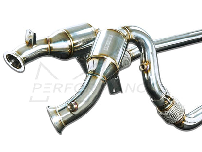 Stone Exhaust Porsche 95B Eddy Catalytic Downpipe (Inc. Macan S 3.0T & Macan Turbo 3.6T)